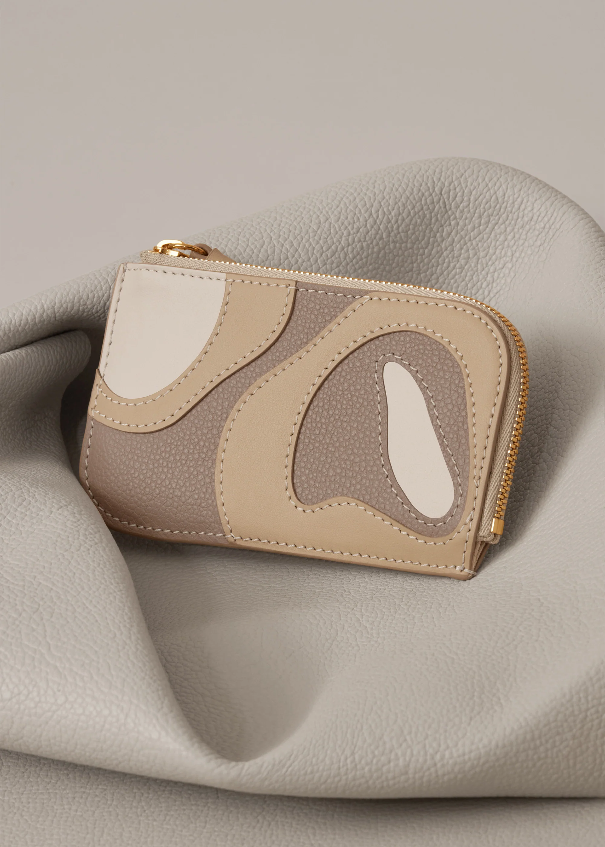 Atla Card Holder - Trio Taupe - Image 2