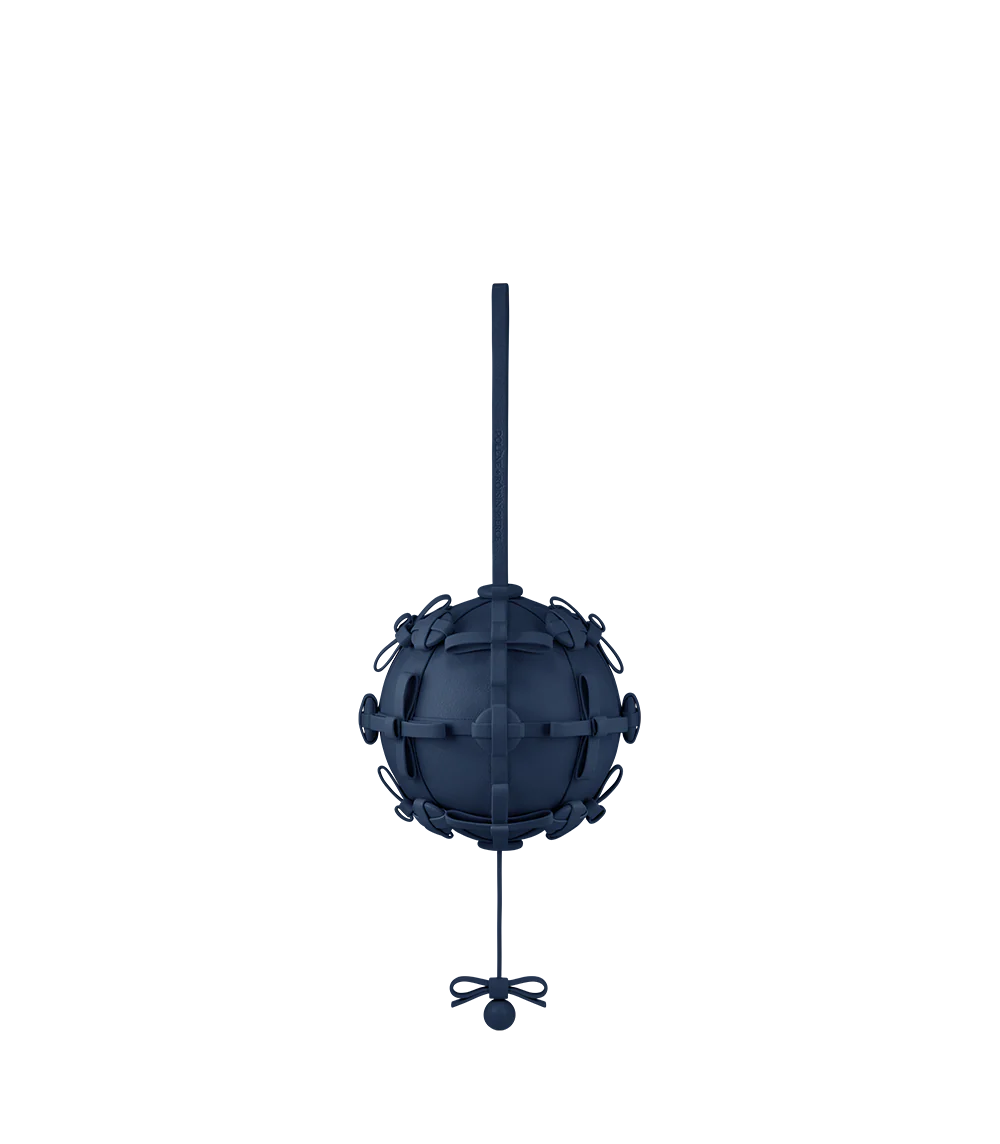 Button Bow Sphere - Ink