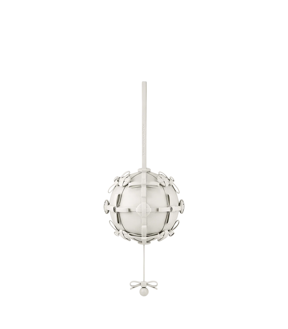 Button Bow Sphere - Porcelain