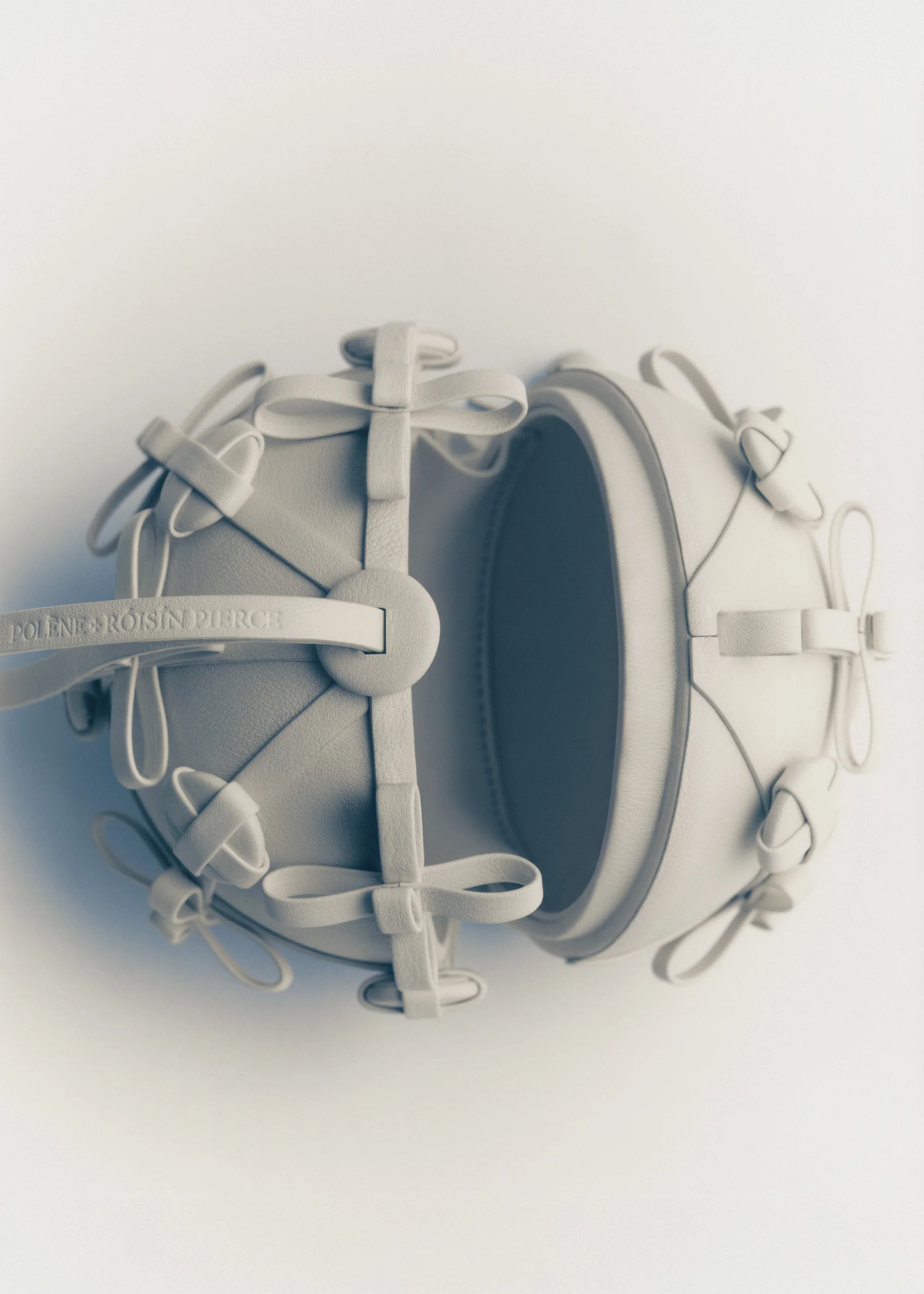 Button Bow Sphere - Porcelain - Image 5