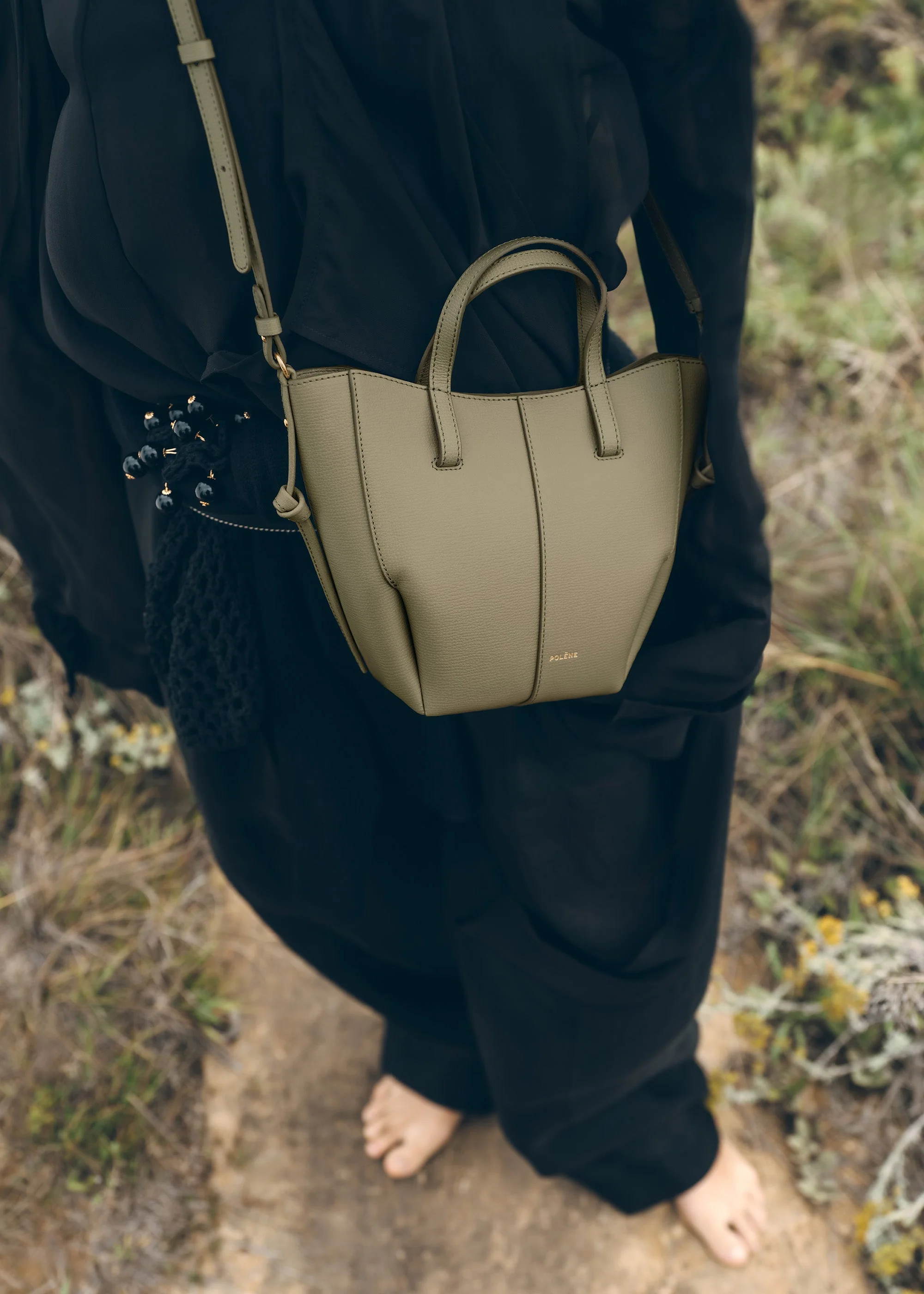 Cyme Tote Nano - Textured Linden - Image 2