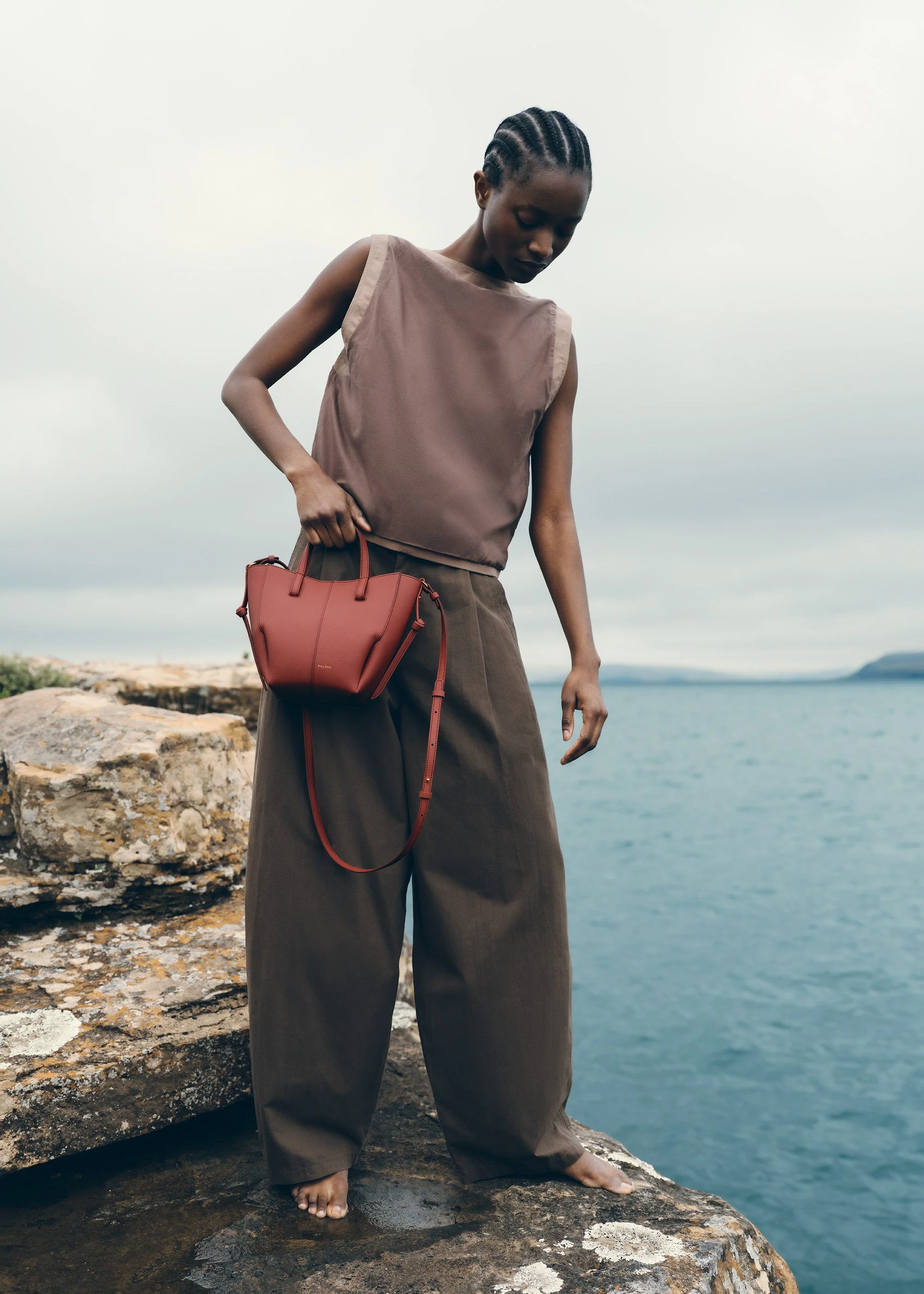 Cyme Tote Nano - Textured Terracotta - Image 2