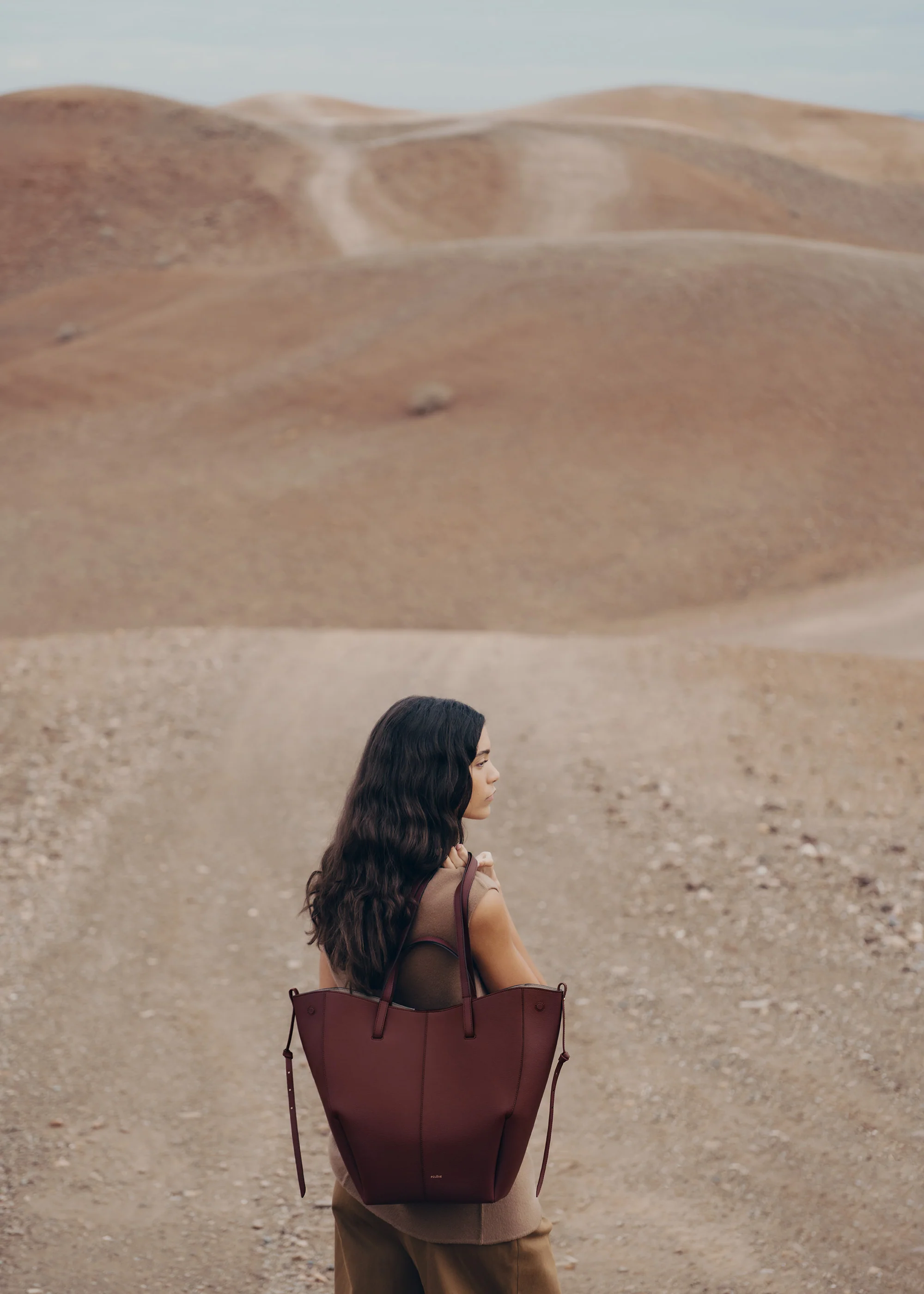 Cyme Tote - Textured Black Cherry - Image 4