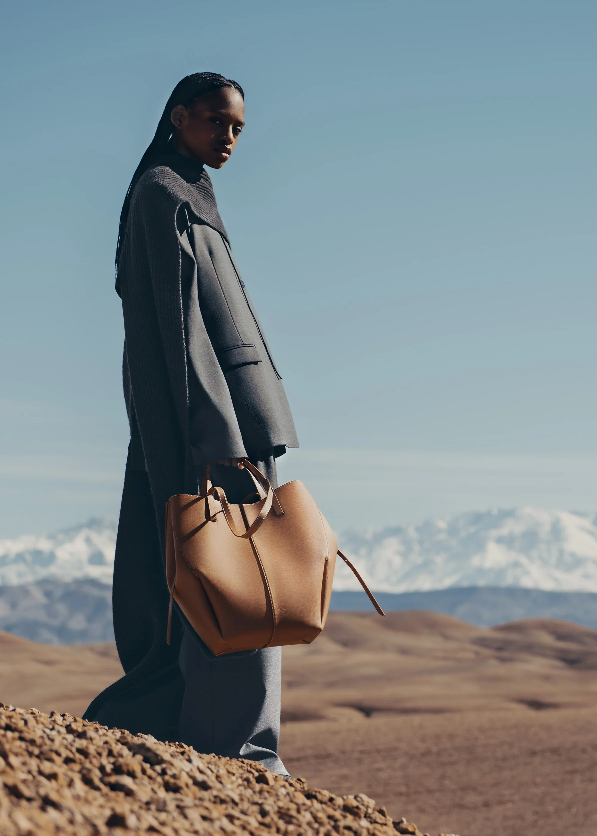 Cyme Tote - Textured Camel - Image 3