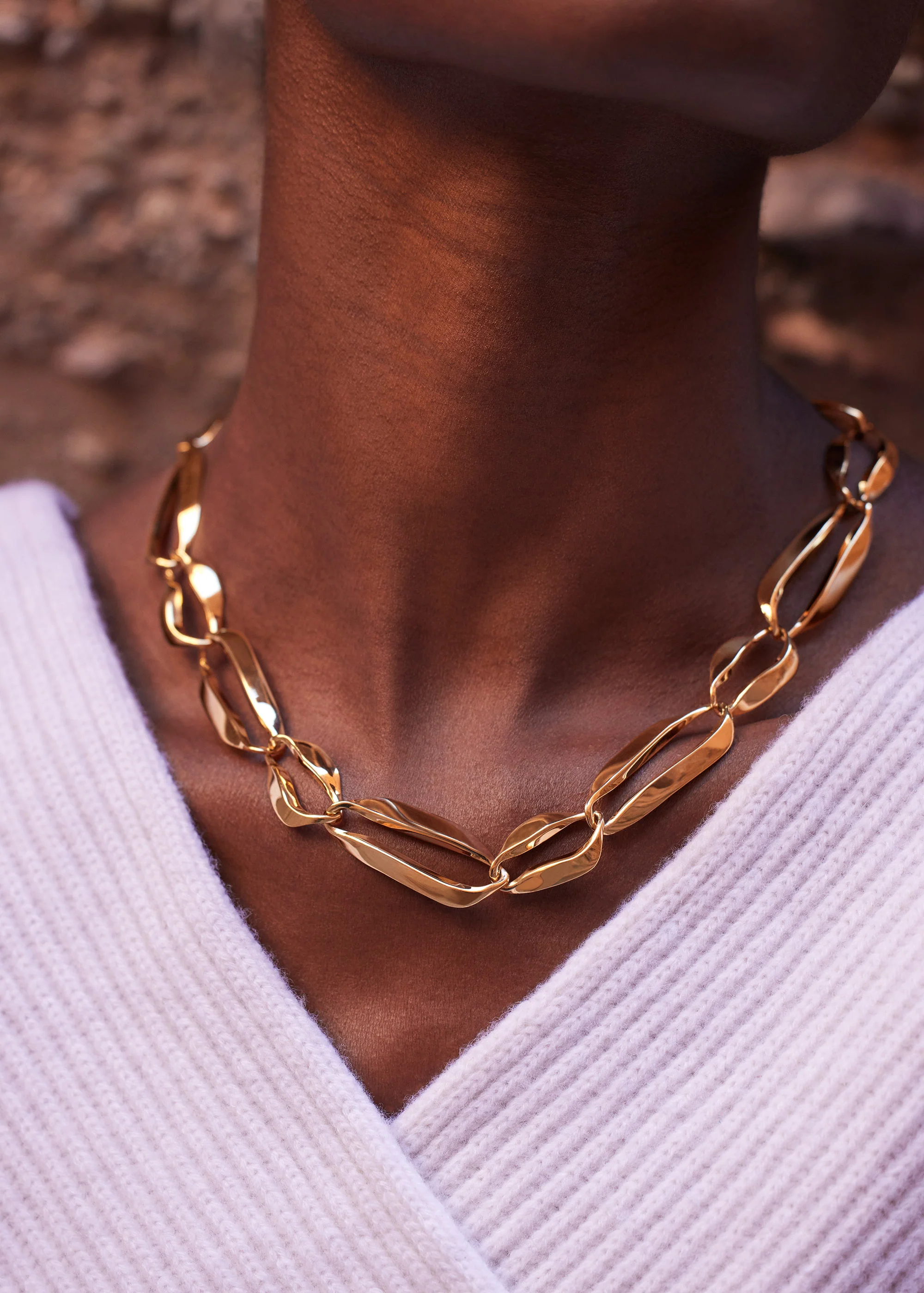 Éole Chain - 24 carat gold gilded - Image 3