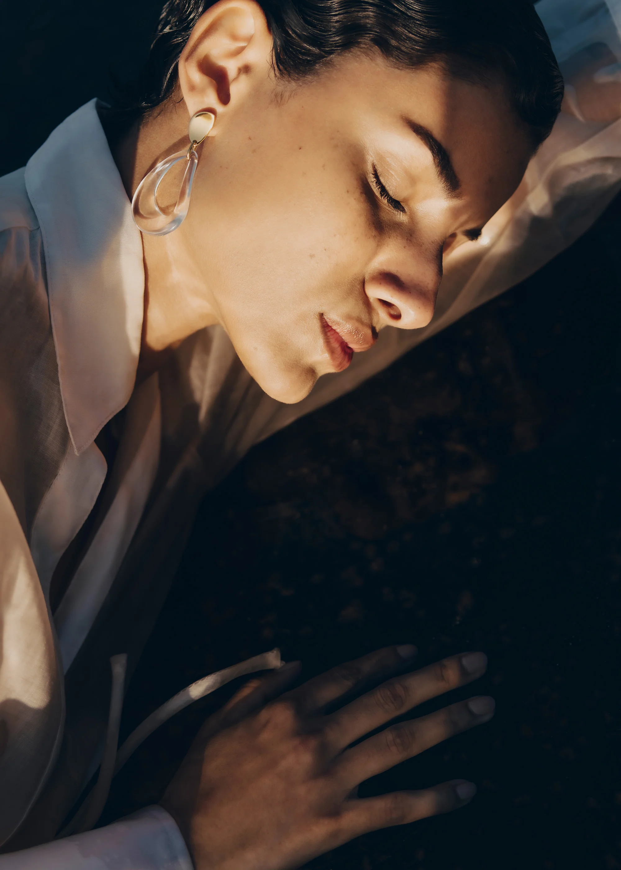 Naé Drop Earrings - Glass - Image 3